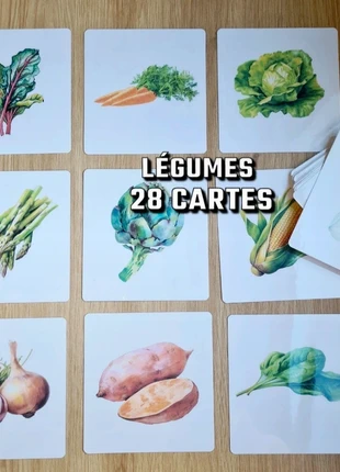 30 cartes classifiées sur les légumes/ imagiers, cartes de nomenclature, brand: imagier cartes de nomenclature, condition: Very good, size: 12-18 months / 80 cm, €12.40, €13.72 includes Buyer Protection Pro