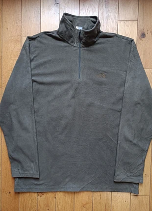 Pull polaire demi zip / quart zip / camionneur The North Face vert kaki logo brodé - taille XL, brand: The North Face, condition: Very good, size: XL, €25.00, €26.95 includes Buyer Protection