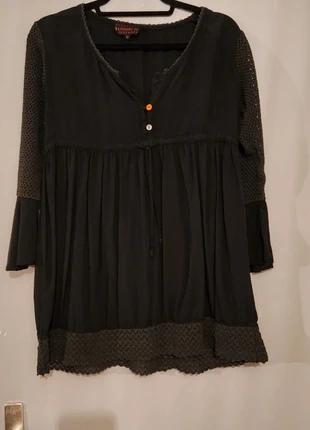 Tunique bohème noire, Illusions, taille 38, brand: Illusion, condition: Good, size: M / 38 / 10, €2.00, €2.80 includes Buyer Protection