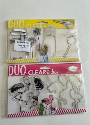 Lot de 2 duos tampons +dies, brand: Aladine, condition: Very good, €4.00, €4.90 includes Buyer Protection
