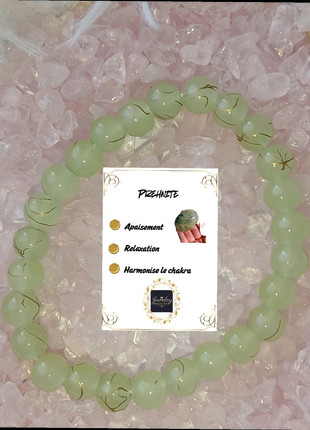 Bracelet en Prehnite, brand: Natural, condizioni: Ottime, €4.45, €5.37 include la Protezione acquisti Pro