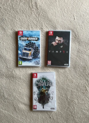 Lot de jeux vidΓ©o neufs Focus, condition: New with tags, β¬40.00, β¬42.70 includes Buyer Protection