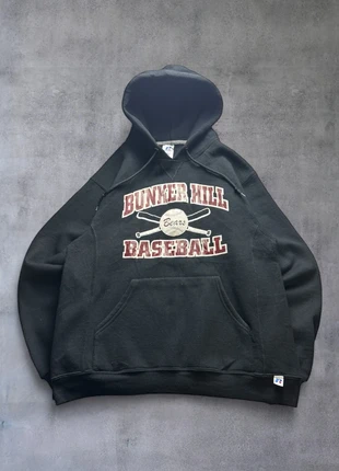 Hoodie / Pull à capuche Russel Athletic USA vintage noir – Taille M Oversize (Unisexe), merk: Russel Athletic, staat: Heel goed, maat: M, € 22,00, € 23,80 inclusief Kopersbescherming Pro