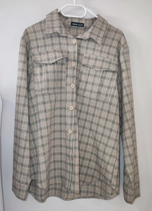 Veste chemise à carreaux, marca: Shein, estado: Muito bom, tamanho: M / 38 / 10, €10.00, €11.20 inclui Proteção do Comprador