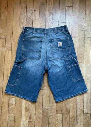 Single Knee Carpenter Baggy Short bermuda en jean Carhartt bleu marine brut / W30, marque: Carhartt, état: Très bon état, taille: W30 | FR 40, 25,00 €, 26,95 € Protection acheteurs incluse
