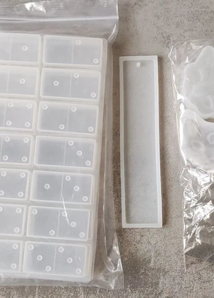 Lotto stampi domino, gatti e segnalibro, marca: stampi silicone, estado: Nuevo con etiquetas, tamaño: M, 10,00 €, 11,20 € Protección al comprador incluida