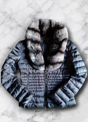 Piumino VDP (Via Delle Perle) Donna Taglia 44 – Puffer Luxury con Collo in Pelliccia, marke: VDP, zustand: Sehr gut, größe: L / 40 / 12, 35,00 €, 37,45 € inklusive Vinted-Käuferschutz
