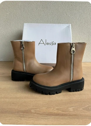 Bottines Alesya marron en cuir véritable taille 36 – Avec boîte d’origine, marke: Alesya, zustand: Neu, größe: 36, 28,00 €, 30,10 € inklusive Vinted-Käuferschutz
