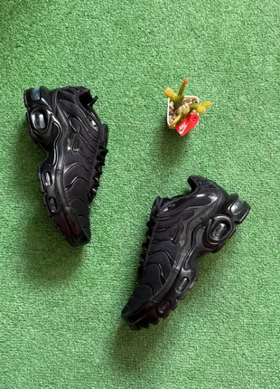 TN Nike Air Max Plus Black, merk: Nike, staat: Goed, maat: 37.5, € 59,00, € 62,65 inclusief Kopersbescherming