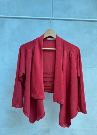 Veste rouge Karen Millen, taille 10 (38 FR), marque: Karen Millen, état: Très bon état, taille: M / 38 / 10, 5,00 €, 5,95 € Protection acheteurs incluse