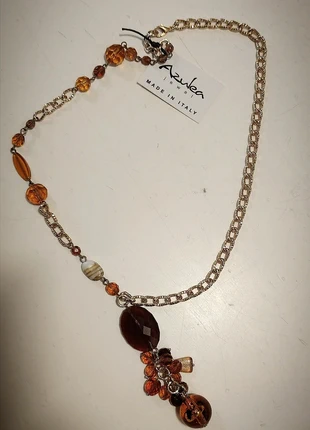 collana artigianale donna fatta a mano con pietre naturali elegante e unica, marque: azulea jewels, état: Neuf avec étiquette, 9,40 €, 10,57 € Protection acheteurs incluse