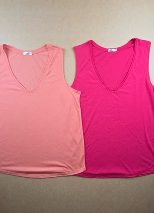 Lot 2 débardeurs Gemo M, brand: Gémo, condition: Very good, size: M / 38 / 10, €1.50, €2.28 includes Buyer Protection