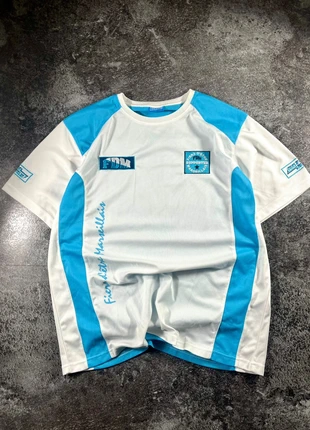 T-shirt crewneck « fier d’être marseillais » OM Marseille foot ultra vintage bleu/blanc taille L, marke: Olympique De Marseille, zustand: Sehr gut, größe: L, 12,00 €, 13,30 € inklusive Vinted-Käuferschutz