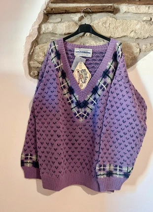 Maglione lana Shetland | Pull Laine Shetland, marca: LAINE, estado: Nuevo con etiquetas, tamaño: XL, 39,00 €, 41,65 € Protección al comprador incluida