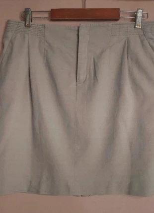 Falda mezcla lino. Talla 42 medidas en últimas fotos, marque: Local, état: Très bon état, taille: XL / 42 / 14, 10,00 €, 11,20 € Protection acheteurs incluse