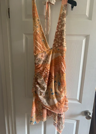 Festival halter neck floral dress size 10, brand: Shein, condition: Good, size: M / UK 12-14, £2.00, £2.80 includes Buyer Protection