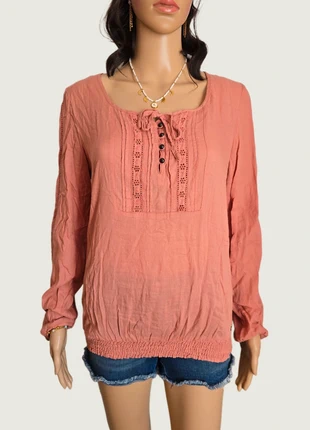 Blouse corail Bonobo Jeans taille M bohème chic, marca: Bonobo, estado: Muy bueno, tamaño: M / 38 / 10, 4,50 €, 5,43 € Protección al comprador incluida