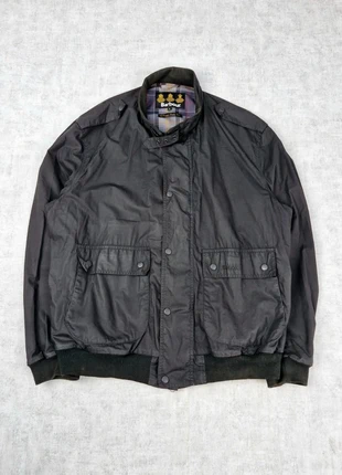 Wax Bombers Jacket Barbour Flyweight Flyer Veste Coton Ciré Toile Huilé Noir Taille XL, marque: Barbour, état: Très bon état, taille: XL, 179,90 €, 189,60 € Protection acheteurs (Pro) incluse