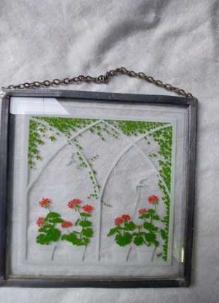 Décoration de fenêtre en verre vintage, marque: Vintage, état: Bon état, 5,00 €, 5,95 € Protection acheteurs incluse