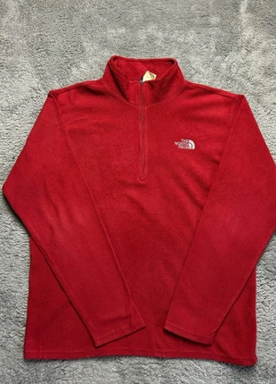 Gilet / Veste 1/4 zip col camionneur polaire the north face rouge Xs logo brodé - #4335, brand: The North Face, condition: Very good, size: XS, €22.00, €23.80 includes Buyer Protection Pro