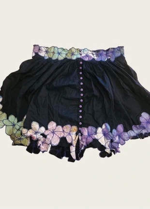 Mini jupe fleurs multicolores Y2k, brand: y2k, condition: Very good, size: S / 36 / 8, €5.00, €5.95 includes Buyer Protection