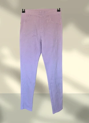 Jean violet/lilas Christy - Taille T1, marque: Cristy, état: Bon état, taille: S / 36 / 8, 7,00 €, 8,05 € Protection acheteurs incluse