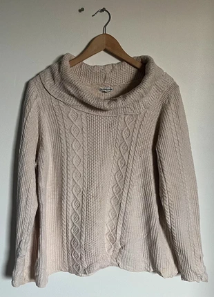 Pull col roulé en maille Croft&Barrow blanc - L Femme, brand: Vintage Dressing, condition: Very good, size: L / 40 / 12, €6.00, €7.00 includes Buyer Protection