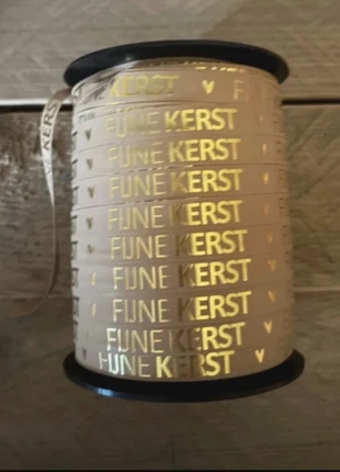 10 meter beige Kadolint fijne kerst goud, état: Neuf sans étiquette, 2,00 €, 2,80 € Protection acheteurs incluse