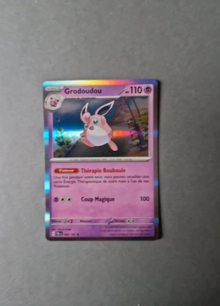 Carte pokemon grodoudou holo française PALfr, marca: Pokémon, estado: Bom, €1.00, €1.75 inclui Proteção do Comprador