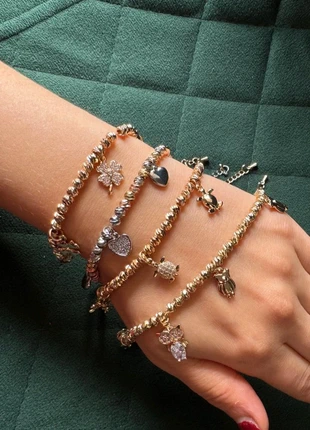 Braccialetti con charm eleganti, marque: INOX, état: Neuf avec étiquette, 5,00 €, 5,95 € Protection acheteurs incluse