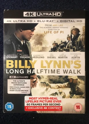 Billy Lynn’s Long halftime walk - 4K UHD and Blu-ray, condition: New without tags, £11.50, £12.78 includes Buyer Protection
