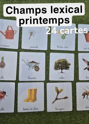 Imagier du printemps / cartes de nomenclature, brand: imagier montessori, condition: New with tags, size: 4 years / 104 cm, €10.66, €11.89 includes Buyer Protection Pro