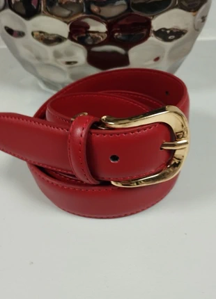 Ceinture rouge boucle acier ajustable tunique robe soirée femme croute de cuir, marque: Original, état: Neuf sans étiquette, taille: Ajustable, 9,50 €, 10,68 € Protection acheteurs incluse