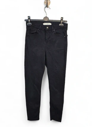 Topshop Moto Jamie Black Skinny High-Waisted Jeans – W28 L32 (UK 10), brand: Topshop, condition: Very good, size: M / 10, £3.00, £3.85 includes Buyer Protection