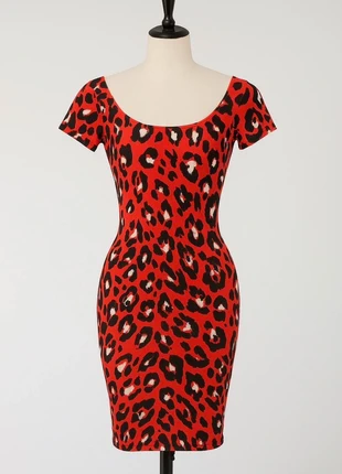 Robe rouge et noir moulante taille 36, brand: New Look, condition: Very good, size: S / 36 / 8, €6.90, €7.95 includes Buyer Protection