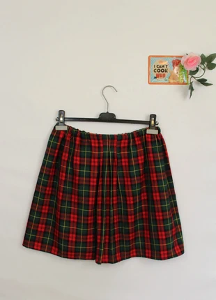 🍒🌸Jupe style écossaise tartan preppy British 70/80s - T.38 à 42🌸🍒, marque: Vintage, état: Très bon état, taille: L / 40 / 12, 23,00 €, 24,85 € Protection acheteurs (Pro) incluse