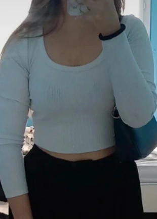 Top blanc femme, marke: Shein, zustand: Sehr gut, größe: S / 36 / 8, 12,99 €, 14,34 € inklusive Vinted-Käuferschutz