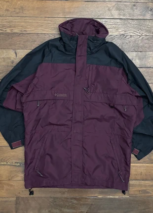 Imperméable vintage Columbia Gizzmo violet/noir taille S., marque: Columbia, état: Bon état, taille: S, 10,00 €, 11,20 € Protection acheteurs incluse