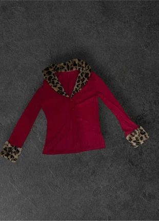 Haut femme léopard, marke: Aesthetic, zustand: Sehr gut, größe: S / 36 / 8, 34,99 €, 37,44 € inklusive Vinted-Käuferschutz