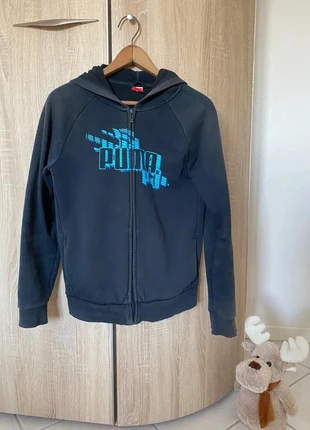 Veste noir PUMA à capuche, merk: Puma, staat: Goed, maat: XL, € 8,00, € 9,10 inclusief Kopersbescherming