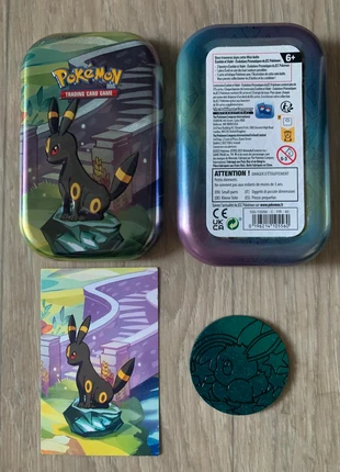 Pokémon TCG – Mini Tin Noctali (avec jeton & carte illustrée), marke: Pokémon, zustand: Sehr gut, 4,99 €, 5,94 € inklusive Vinted-Käuferschutz