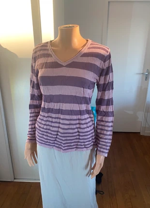 pull col v femme elegant chic simple sexy classe C&A, brand: C&A, condition: Satisfactory, size: S / 36 / 8, €2.50, €3.33 includes Buyer Protection