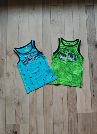 WE shirts zonder mouwen (twee stuks) maat 98/104, marca: WE, estado: Muy bueno, tamaño: 3 años / 98 cm, 3,00 €, 3,85 € Protección al comprador incluida