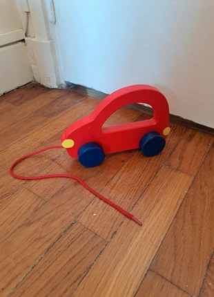 Voiture en bois Pull Toy, condition: Good, size: One size, €2.00, €2.80 includes Buyer Protection