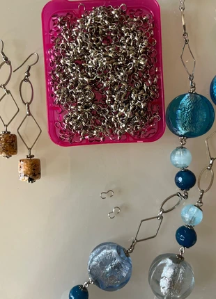 100 Gancini-Giunzioni x creazioni bijoux, condizioni: Nuovo senza cartellino, €2.50, €3.33 include la Protezione acquisti