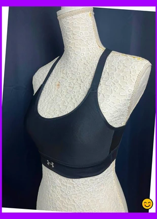 Brassière de sport Under Armour noir Taille S, brand: Under Armour, condition: Very good, size: S, €11.00, €12.25 includes Buyer Protection