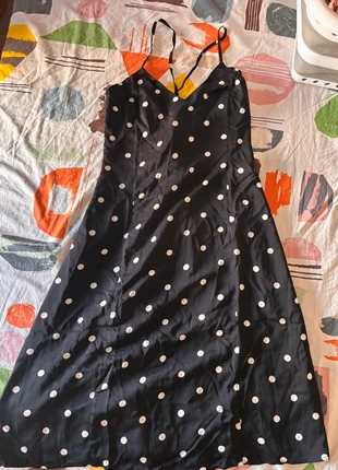 Robe midi polka dots, marque: Dots, état: Très bon état, taille: L / 40 / 12, 7,00 €, 8,05 € Protection acheteurs incluse