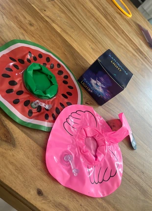 Lumière de bain + 2 porte gobelet gonflage, condizioni: Nuovo senza cartellino, €2.50, €3.33 include la Protezione acquisti