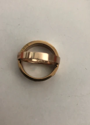 18K rose and gold rings, brand: Rings, condition: New without tags, size: 15.7 mm / J½, £39.00, £41.65 includes Buyer Protection