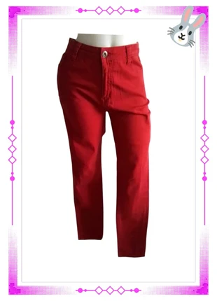 Pantalon rouge, brand: Vila, condition: Very good, size: L / 40 / 12, €6.00, €7.00 includes Buyer Protection